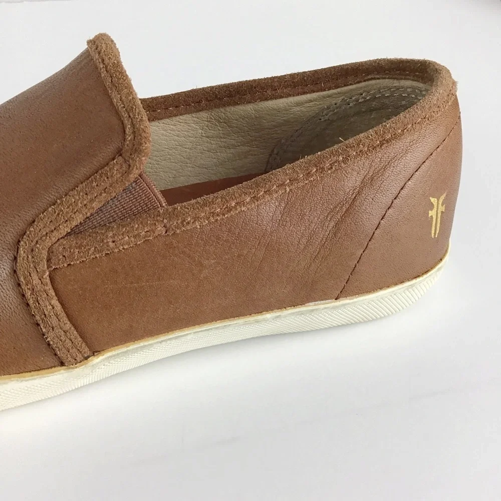 Frye Cognac Slip On Leather Sneaker | Men’s 7.5
